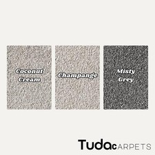 Serenity 17.5mm Deep Saxony Pile Carpet with Action Back, 19.5mm Total Height