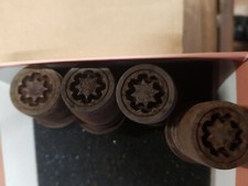 TOYOTA AVENSIS 2003 /2008 4 LOCKING WHEEL NUTS NO KEY NO BOX READ CAREFULLY 