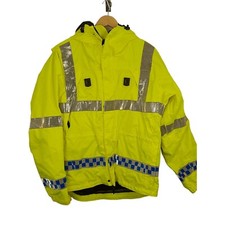 Keela Hi Vis Jacket Ex Police Waterproof Anorak Security Emergency Recovery