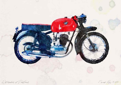 Photo agusta 125tr - agusta, 1954