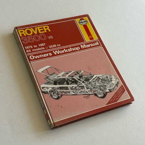 Haynes rover 3500 workshop - 3500, v8
