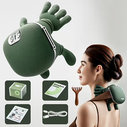 Heated neck shoulder massager - neck,