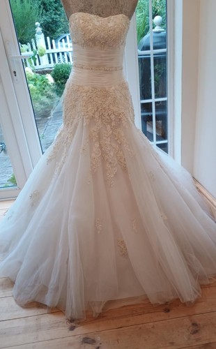 Stunning lace tulle wedding - lace, &