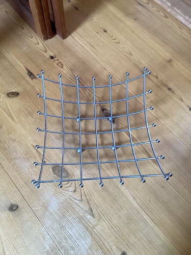 Chrome metal wire rack fruit - chrome,