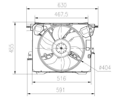 New fan radiator for - new, fan,