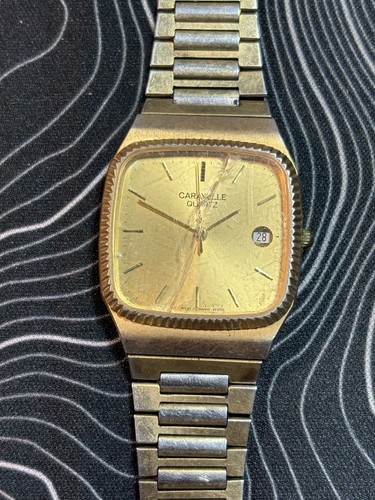 Vintage caravelle bulova gold - caravelle,