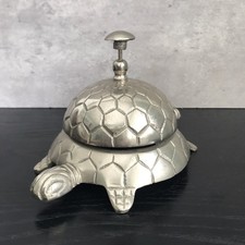 Tortoise Turtle Metal Desk Table Call Bell Hotel Office Restaurant Bar Reception