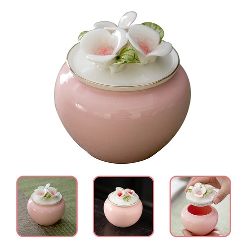 Ceramic storage jar - ceramic,