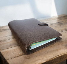 Filofax Brown Finsbury Genuine