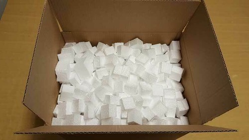 Cardboard box polystyrene - cardboard,