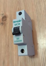 STEEPLE 6 AMP CURVE B 6 kA MCB