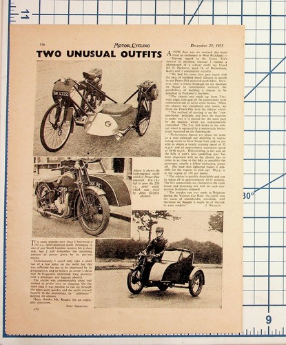 1955 motor cycling magazine - 1955,