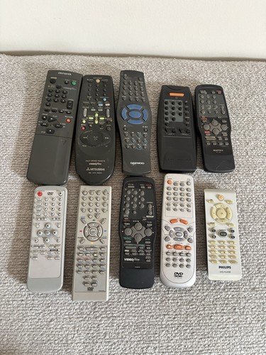 Job lot dvd vcr - 10,