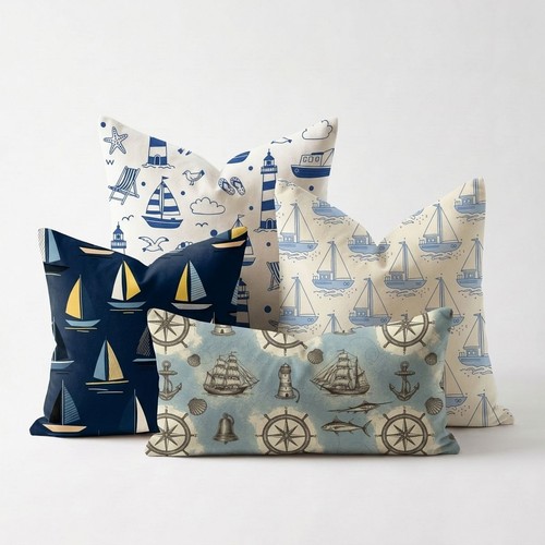 Nautical maritime blue - nautical,