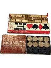 Vintage Cribbage Board and