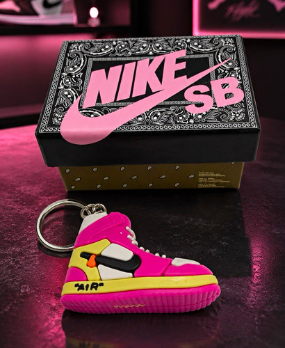 Pink white high top sneaker - white, high-top