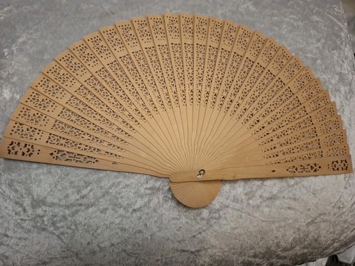 Vintage hand fan - vintage,