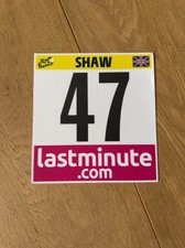 Start Number Bib Number Tour