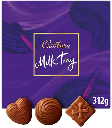 Cadbury milk tray 312g - cadbury,