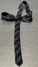 Fred Perry Silk slim Tie Black