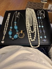 Five unbranded costume jewelry