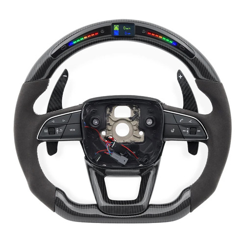 Led carbon fiber steering - fiber,