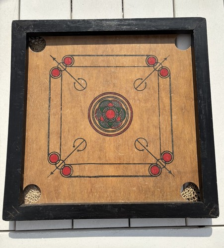 Carrom board with nets - board,