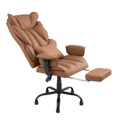 Faux leather gaming executive - faux,