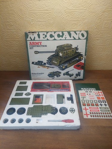 Vintage 1978 meccano army - vintage,
