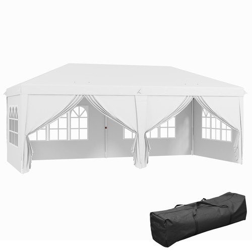 Outsunny 3x6m pop gazebo - pop, up