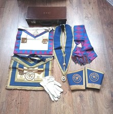 Vtg masonic regalia - masonic,