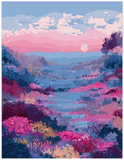 Printed Cross Stitch Kit 11 ct