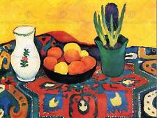 August Macke Still Life With Hyacinthemacke Old Master Art Painting Print 319Om