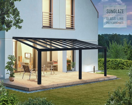 Lean veranda pergola - to,