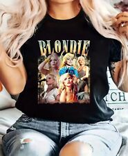 Debbie Harry Blondie T-Shirt Retro Rock Band Vintage Music Graphic Gift Tee Top