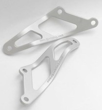 R&G Exhaust Hangers Pair Silver Aprilia RSVR 2004 - 2010