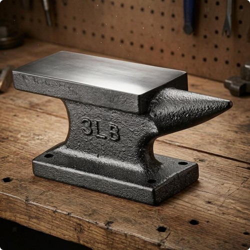 Cast tapered anvil - tapered, heavy