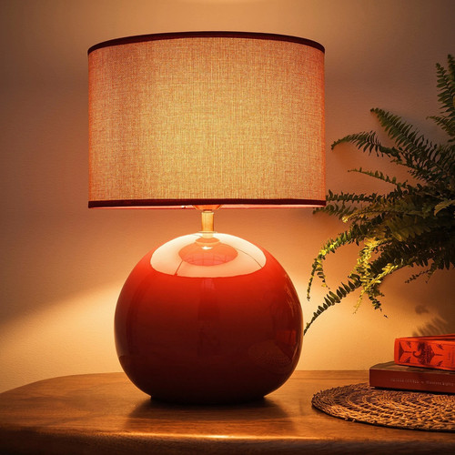 Ceramic table lamp glossy - ceramic,