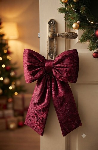 Handmade burgundy velvet - handmade,