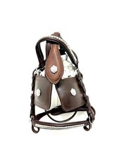 Black/Brown Blinkered Bridle