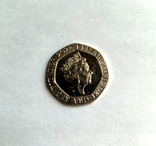 Rare 20p twenty pence coin