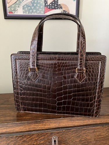 Vintage designer crocodile - designer,