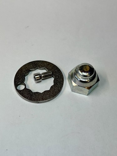 Lambretta rear hub nut kit - kit,