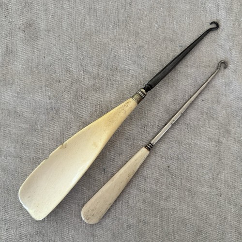 Antique button hooks - 2,