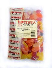 Taveners Fruit Jellies - 3kg Bulk Bag - Assorted Vegetarian & Gluten-Free Sweets