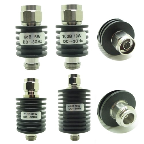 Round coaxial attenuator - coaxial,