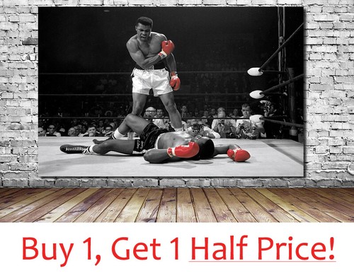 Muhammad ali liston - muhammad, canvas