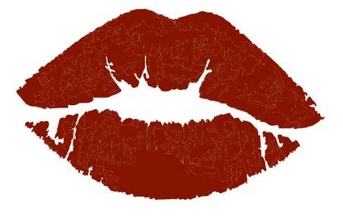 Lips loyalty card stamp 11mm - lips,