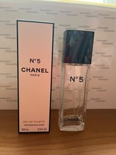 b - CHANEL - No 5 EDT -  100ML EMPTY BOTTLE - BOXED