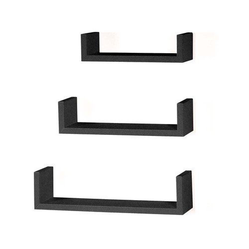 Set floating shelves - floating, wall